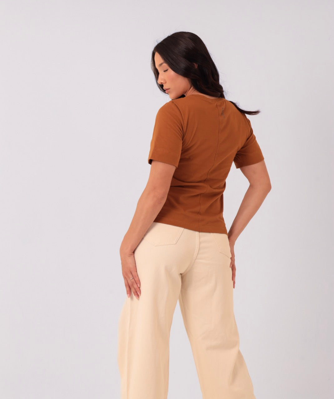 Camiseta Marrom Outono