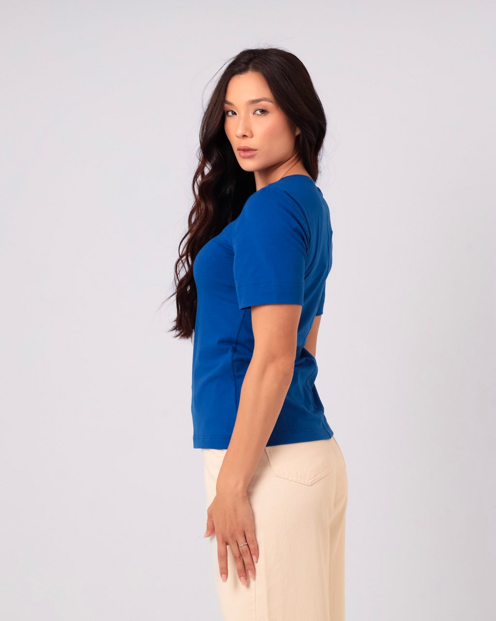 Camiseta Azul Primavera
