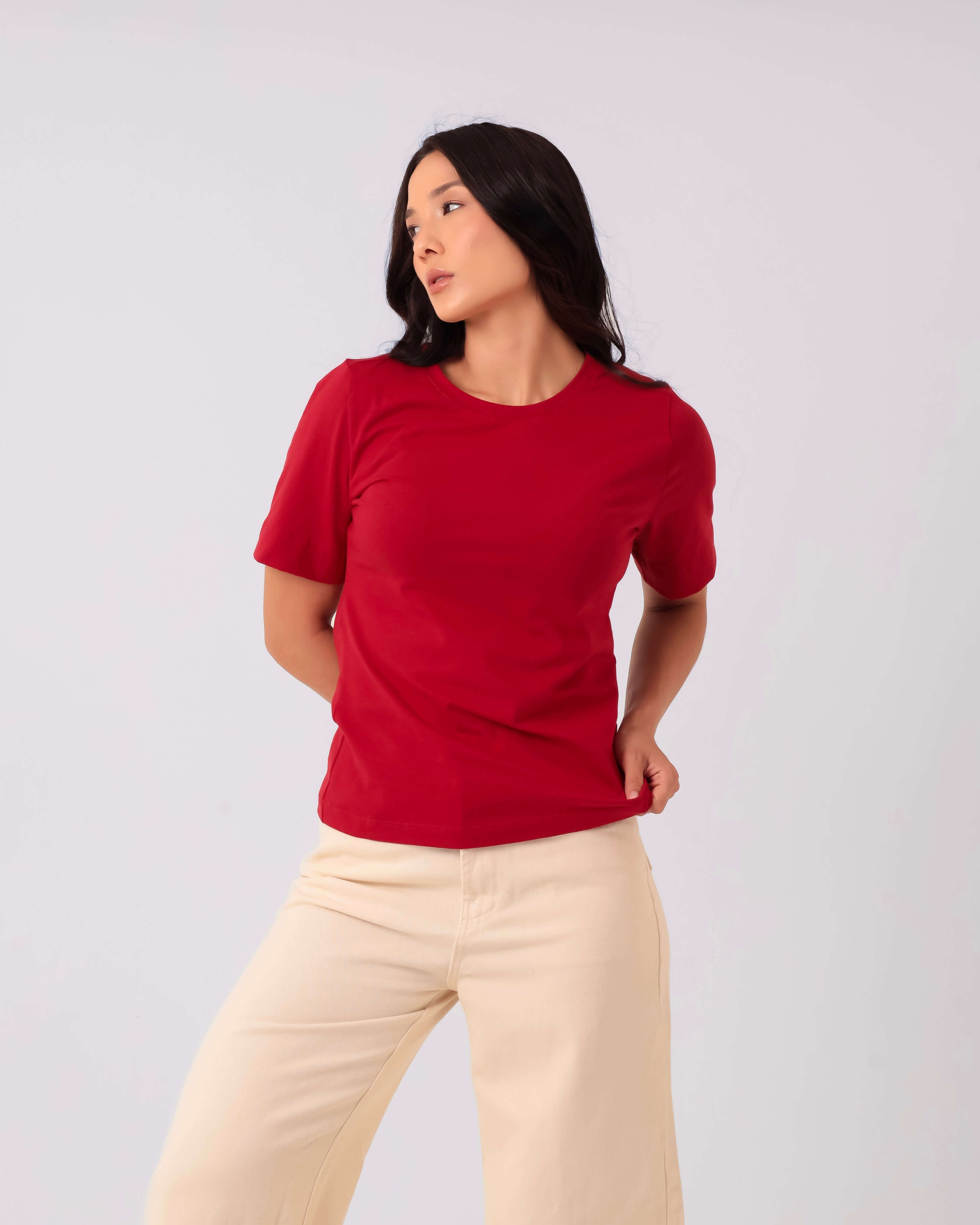 Camiseta Vermelho Primavera